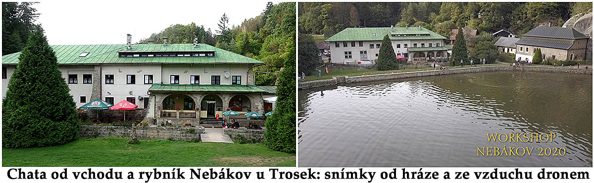 Nebákovský rybník a stejnojmenná chata coby Penzion Nebákovský rybník a stejnojmenná chata coby Penzion