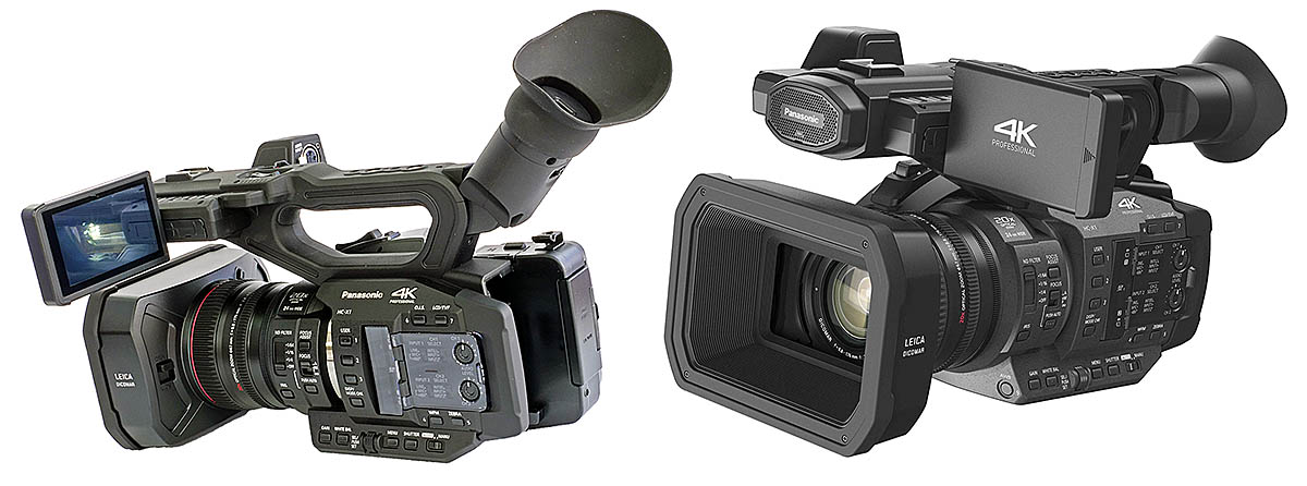 Dva pohledy na VIDEOKAMERU Panasonic HC-X1... Dva pohledy na VIDEOKAMERU Panasonic HC-X1...