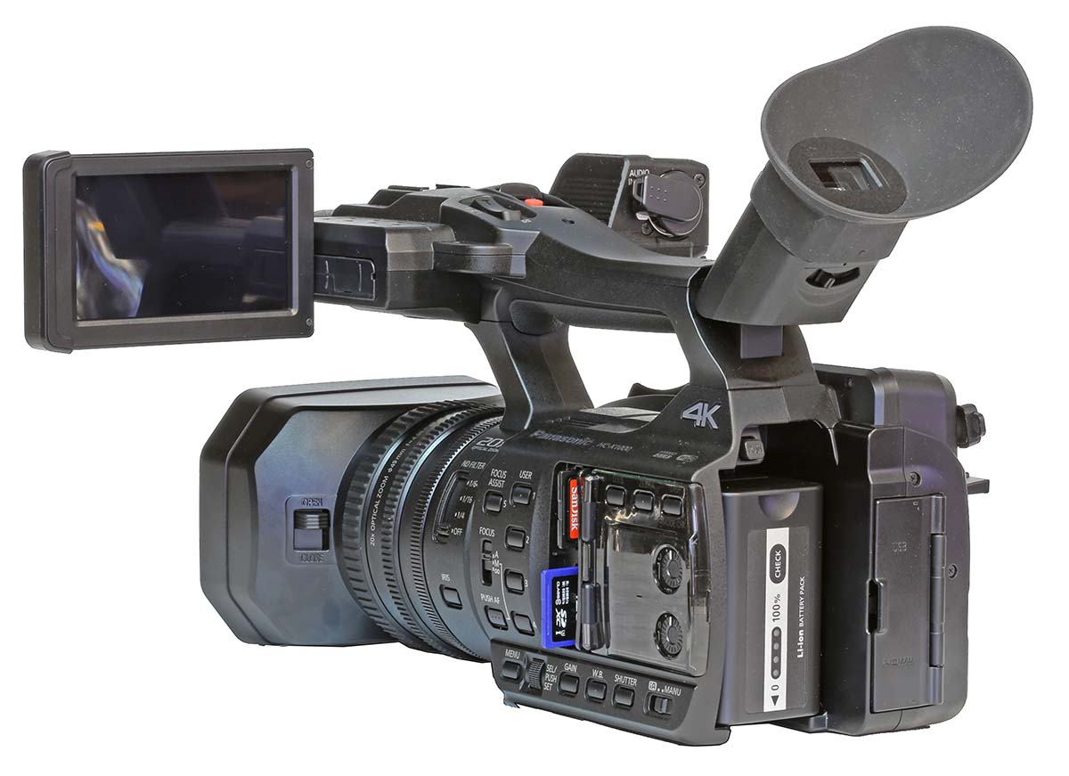 Videokamera Panasonic HC-X1000 v detailu ovládání Videokamera Panasonic HC-X1000 v detailu ovládání