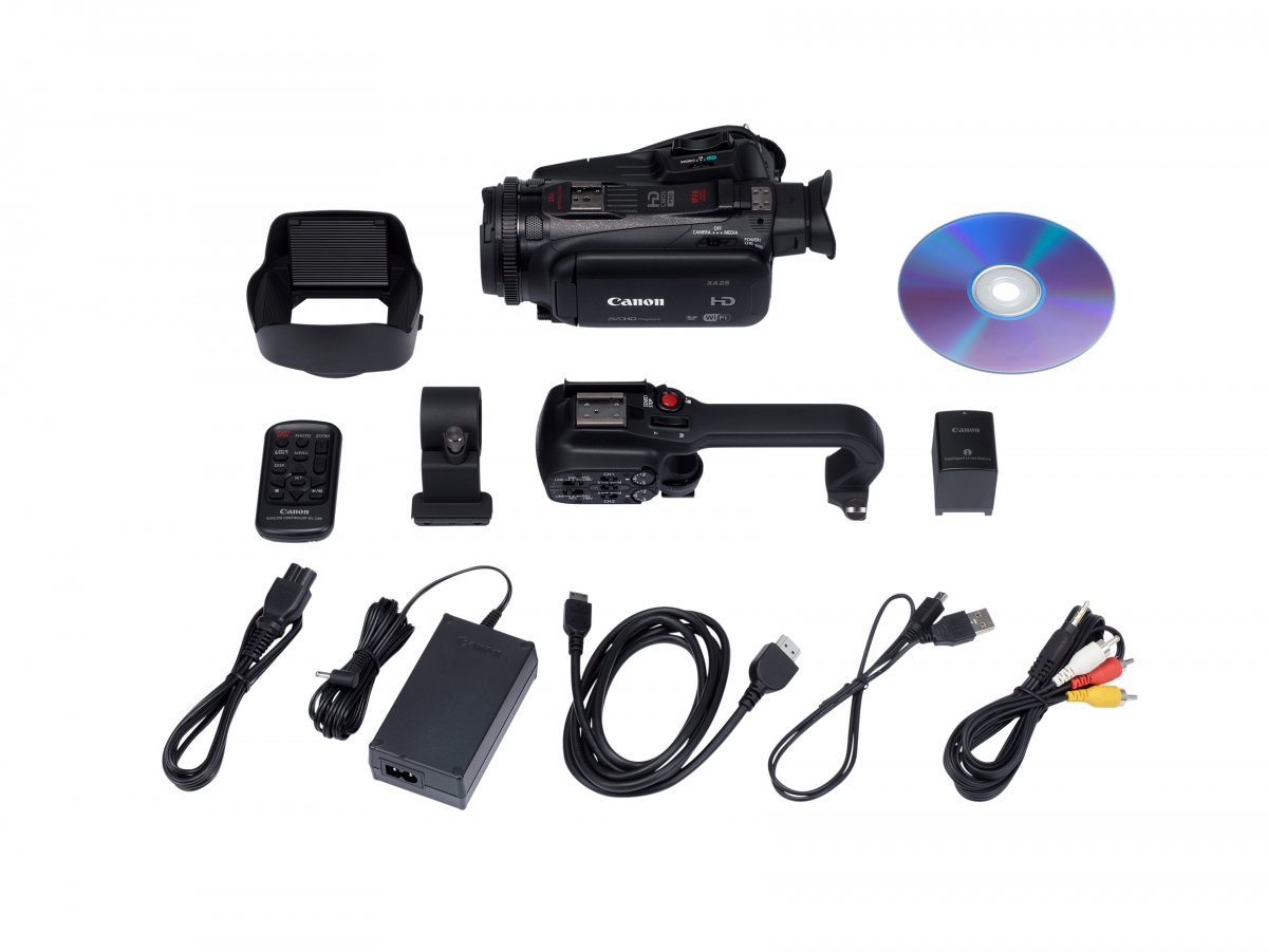 Pořizovací sada videokamery Canon XA25 Pořizovací sada videokamery Canon XA25