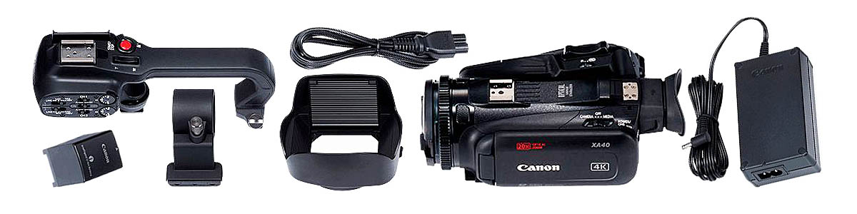 Videokamera Canon XA40: pořizovací sada od výrobce Videokamera Canon XA40: pořizovací sada od výrobce