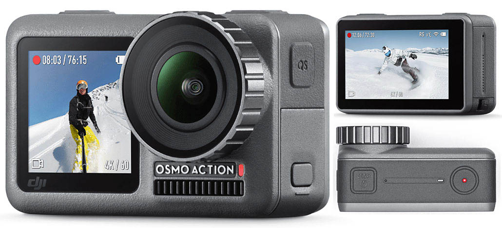 DJI OSMO ACTION - novinka, kterou máme skladem DJI OSMO ACTION - novinka, kterou máme skladem
