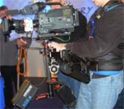 Profesionální stabilizátor: STEADICAM (Klikni pro zvětšení)